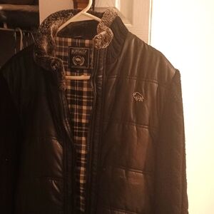 Buffalo by David Bitton Large Black  Puffer Winter Jacket